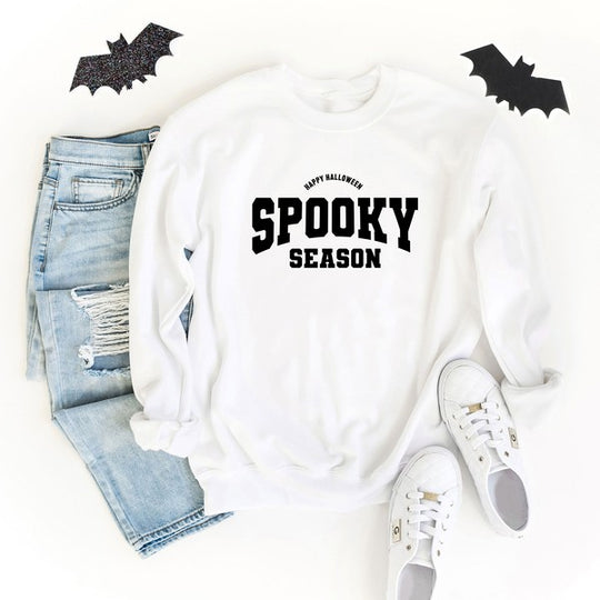 Varsity Spooky Season Graphic Sweatshirt