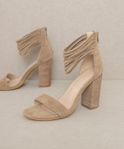 Blake - Strappy Ankle Wrapped Heel