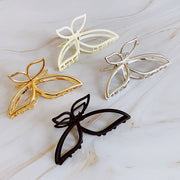 Butterfly Hair Claw Set Of 2