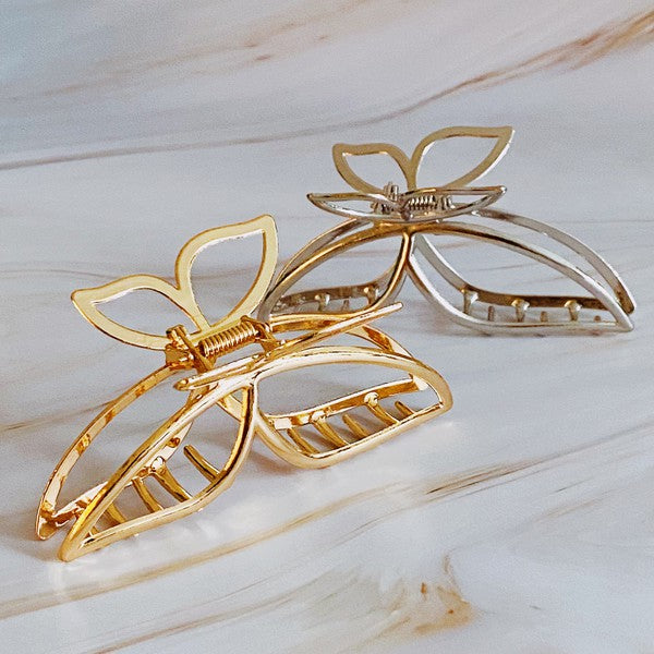 Butterfly Hair Claw Set Of 2